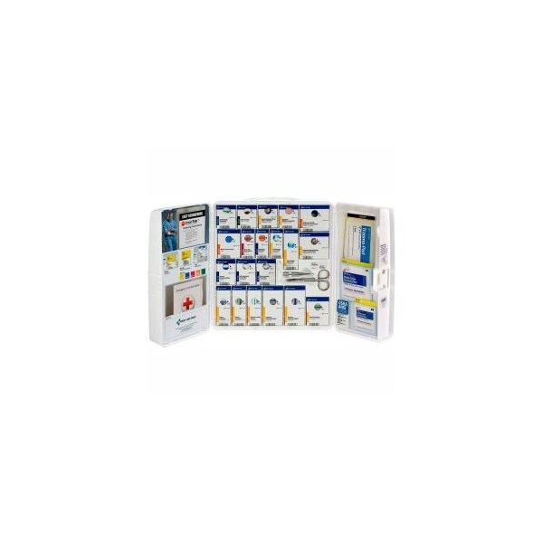 Acme United First Aid Only 1001-FAE-0103 Large First Aid Kit, 100 Pieces, OSHA Compliant, Plastic Case 1001-FAE-0103 - main